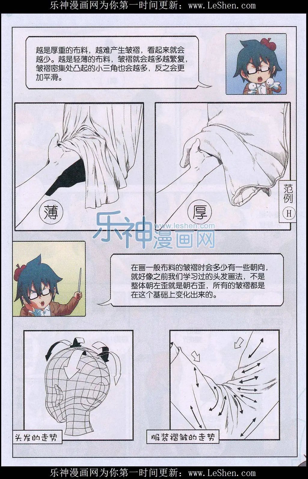 第16话 如何画服褶皱