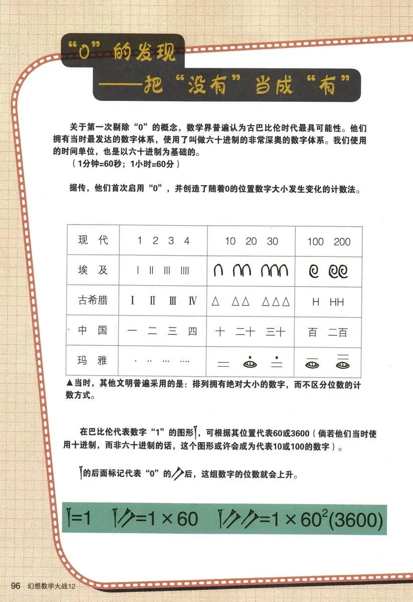 第12卷 神奇数字“０”