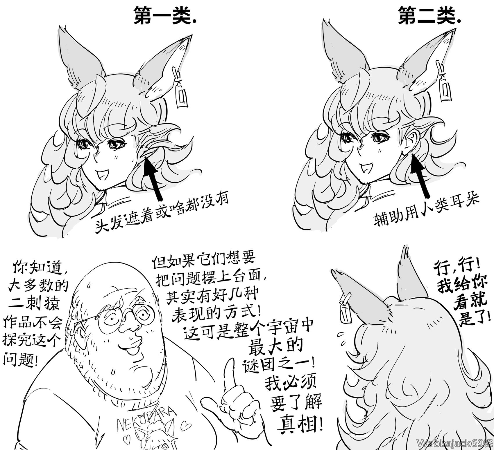 《碧蓝幻想》的菲利她头发下的'人耳部位'是什么样