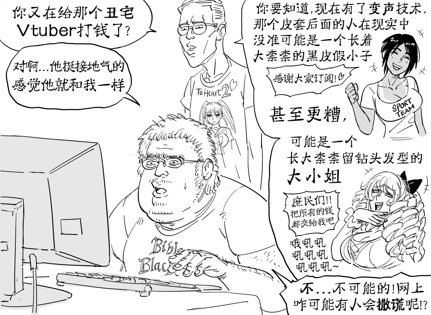Vtuber不诚实
