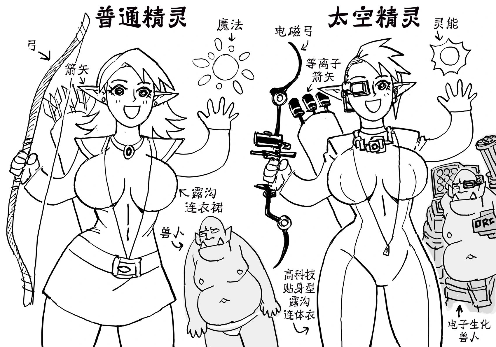 精灵种类科普4