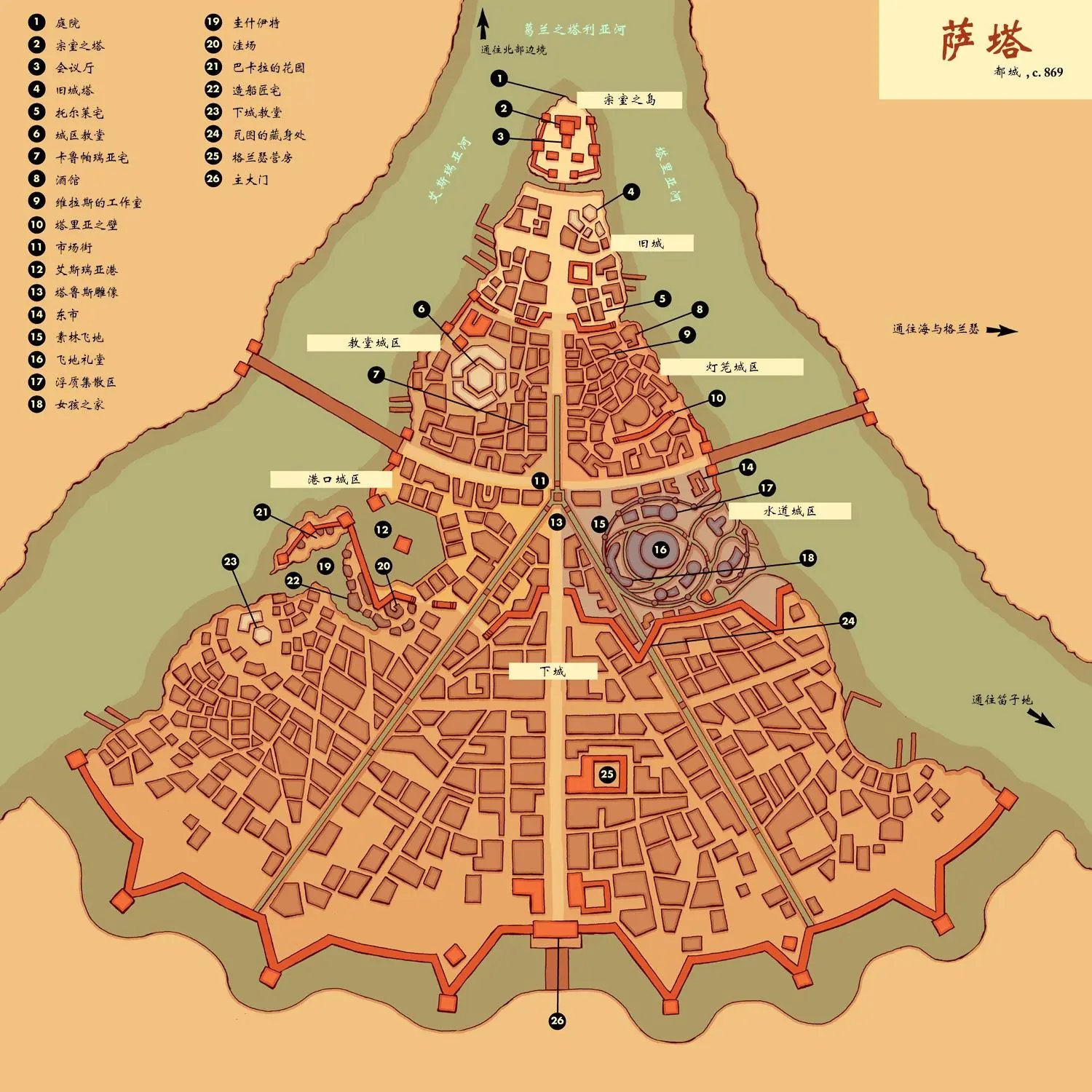 城市地图