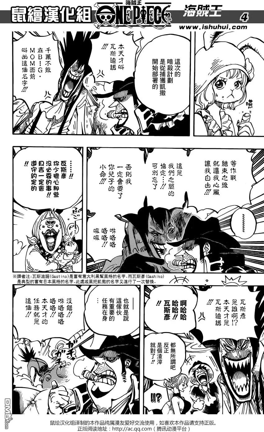 第859回 四皇暗杀作战