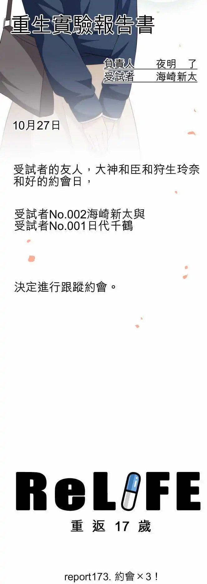 第173回 约会×3！