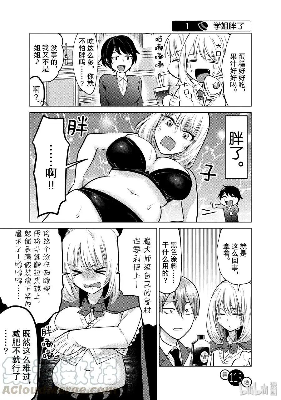 第113话 学姐胖了